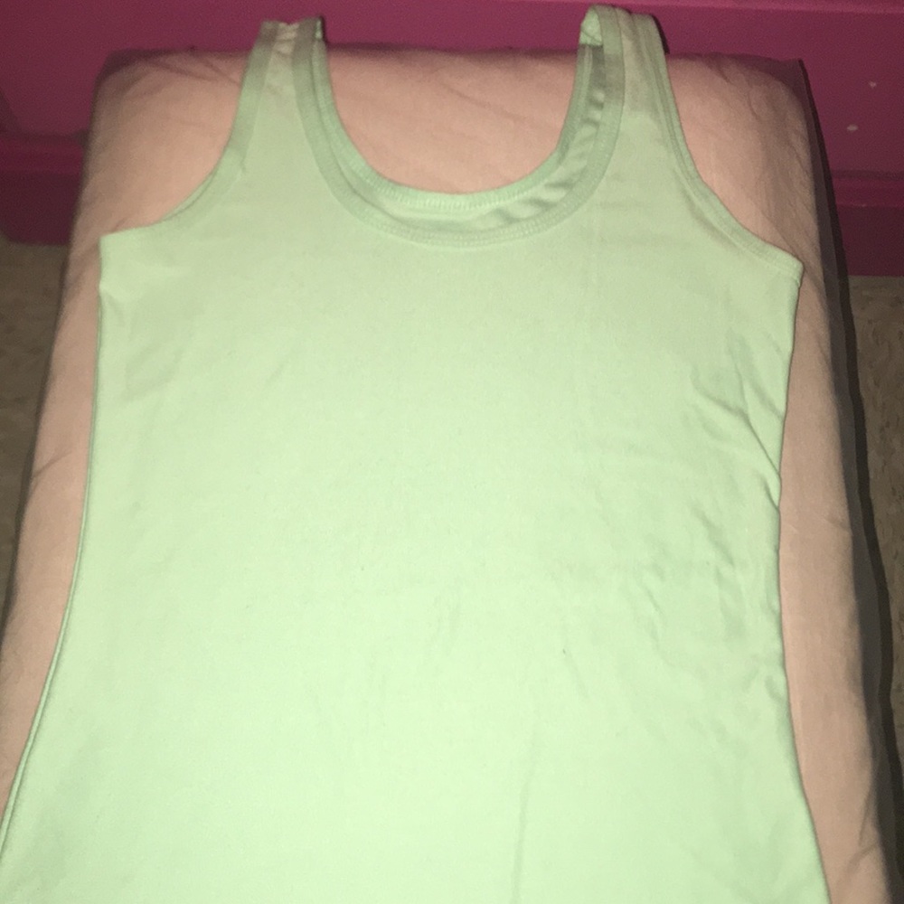 Teal woman’s muscle Shirt XS